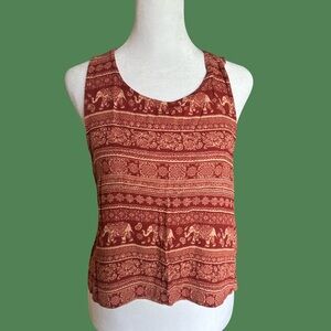 🐘Forever 21 Red elephant tank top🐘